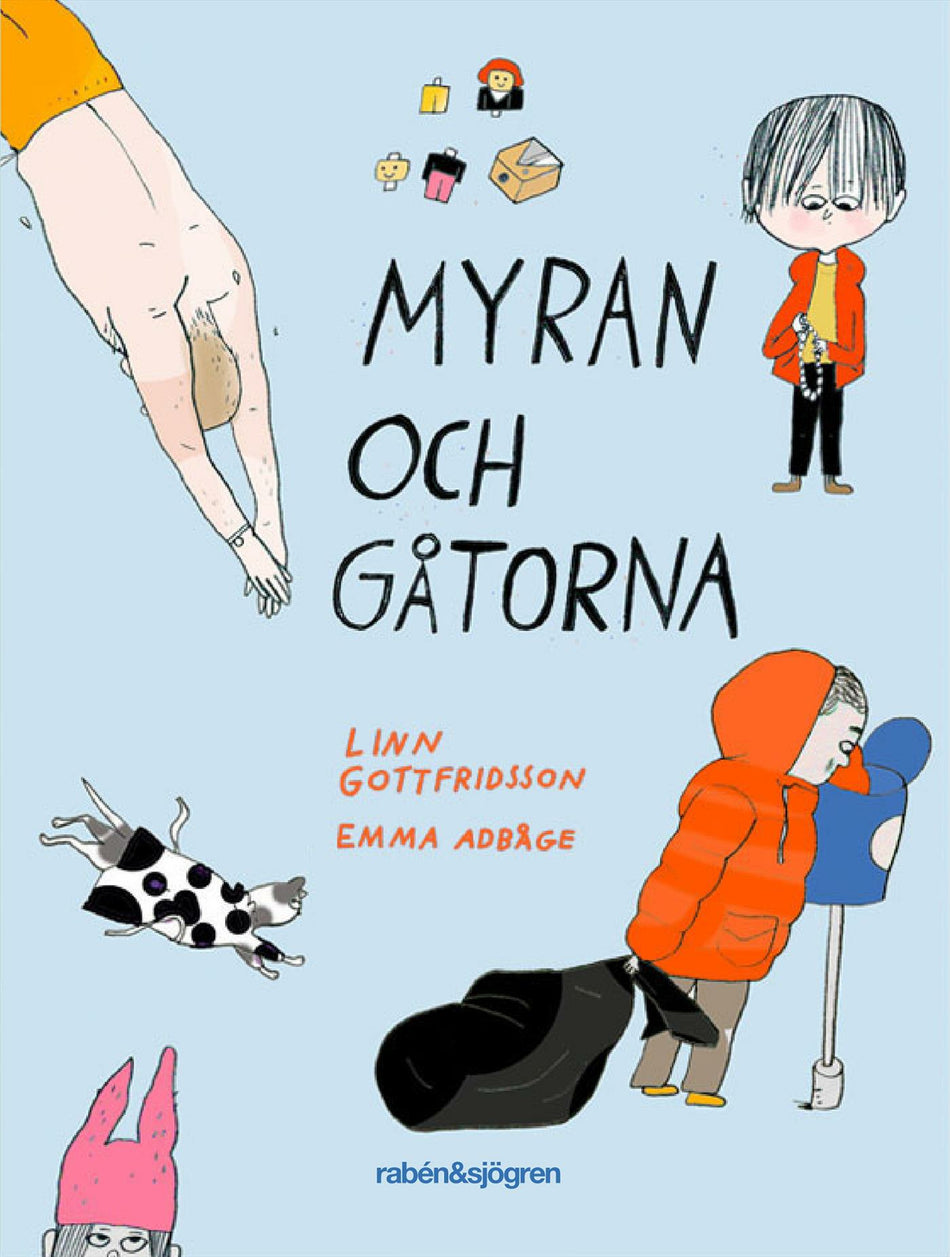 Valokuva kirjasta Linn Gottfridsson Myran och gåtorna, kuuluu tuoteryhmään Ruots lapset nuoret ja sarjakuvat.