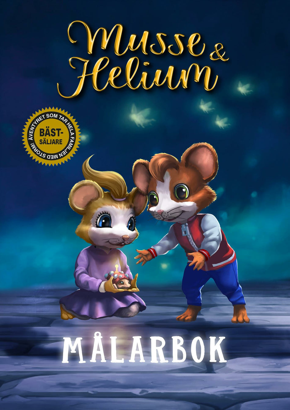 Valokuva kirjasta Camilla Brinck Musse &amp; Helium Målarbok, kuuluu tuoteryhmään Ruots lapset nuoret ja sarjakuvat.