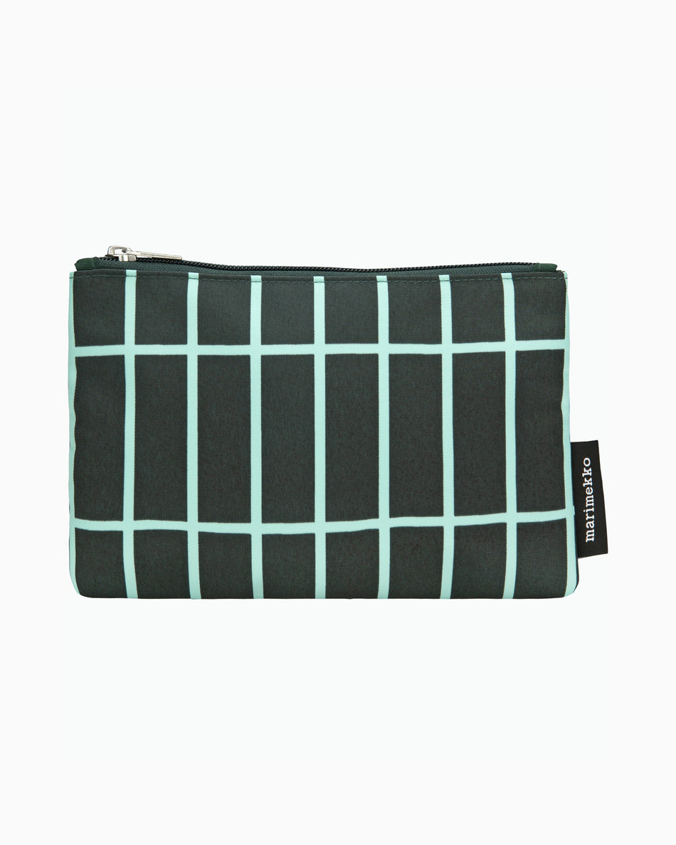 Valokuva tuotteesta Pussukka Marimekko Kaika Pieni Tiiliskivi tummanvihreä, kuuluu tuoteryhmään Laukut asut asusteet.