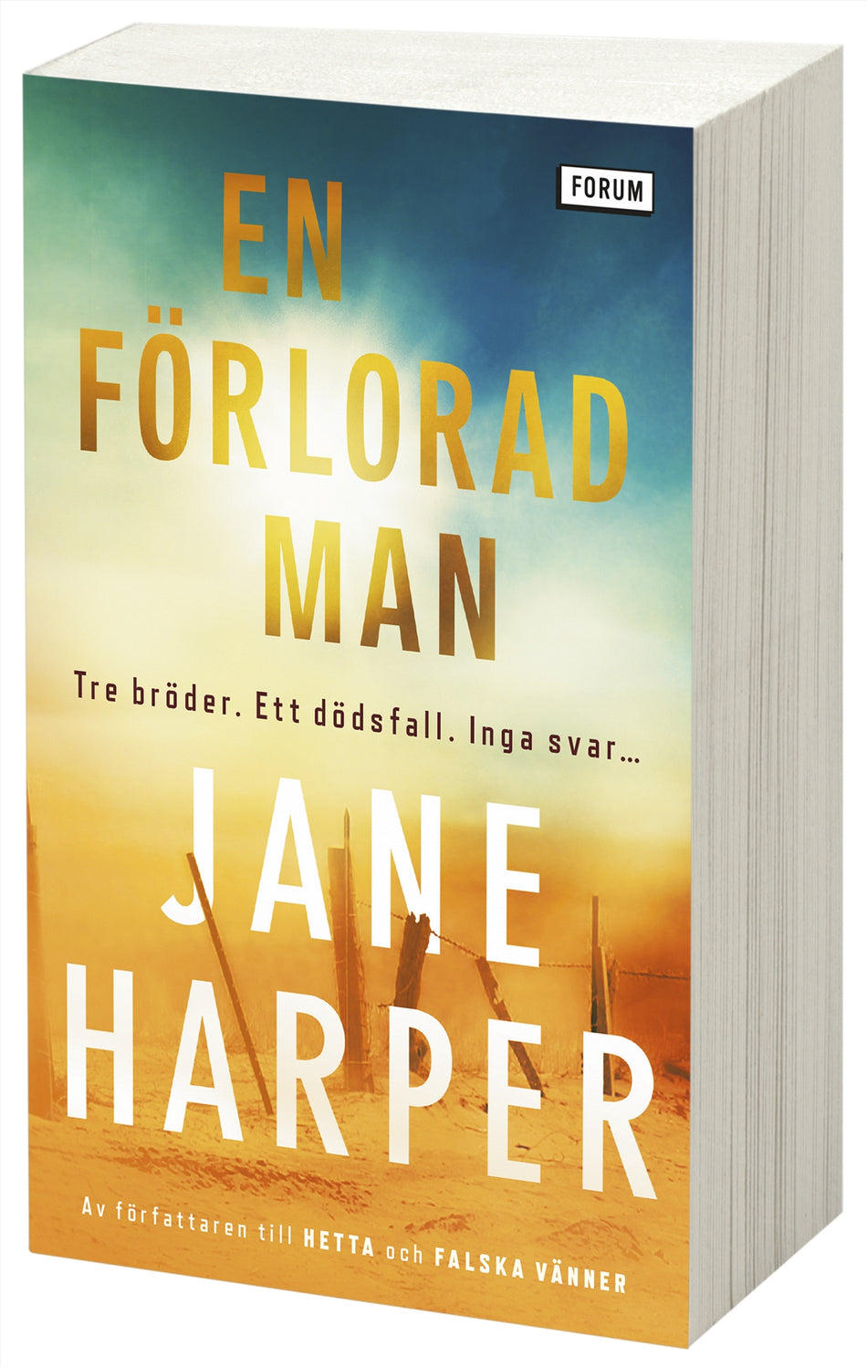 Valokuva kirjasta Jane Harper En förlorad man, kuuluu tuoteryhmään Ruots kaunokirjat.