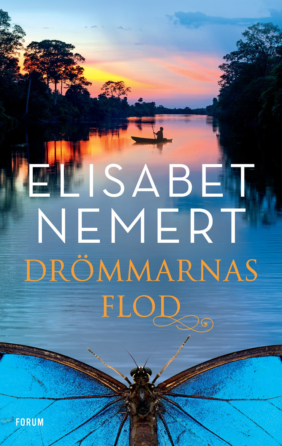 Valokuva kirjasta Elisabet Nemert Drömmarnas flod, kuuluu tuoteryhmään Ruots kaunokirjat.