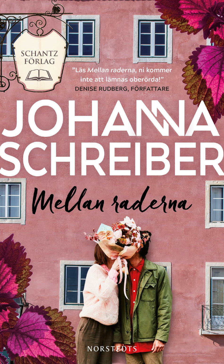 Valokuva kirjasta Johanna Schreiber Mellan raderna, kuuluu tuoteryhmään Ruots kaunokirjat.