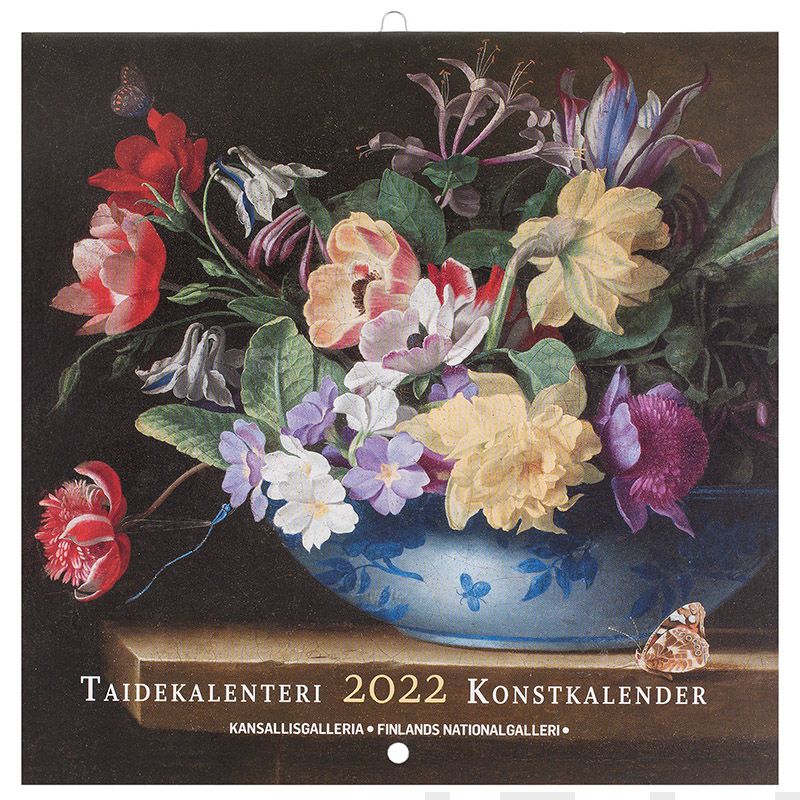 Valokuva tuotteesta Kukkia kokoelmista -seinäkalenteri 2022, kuuluu tuoteryhmään Seinäkalenterit.