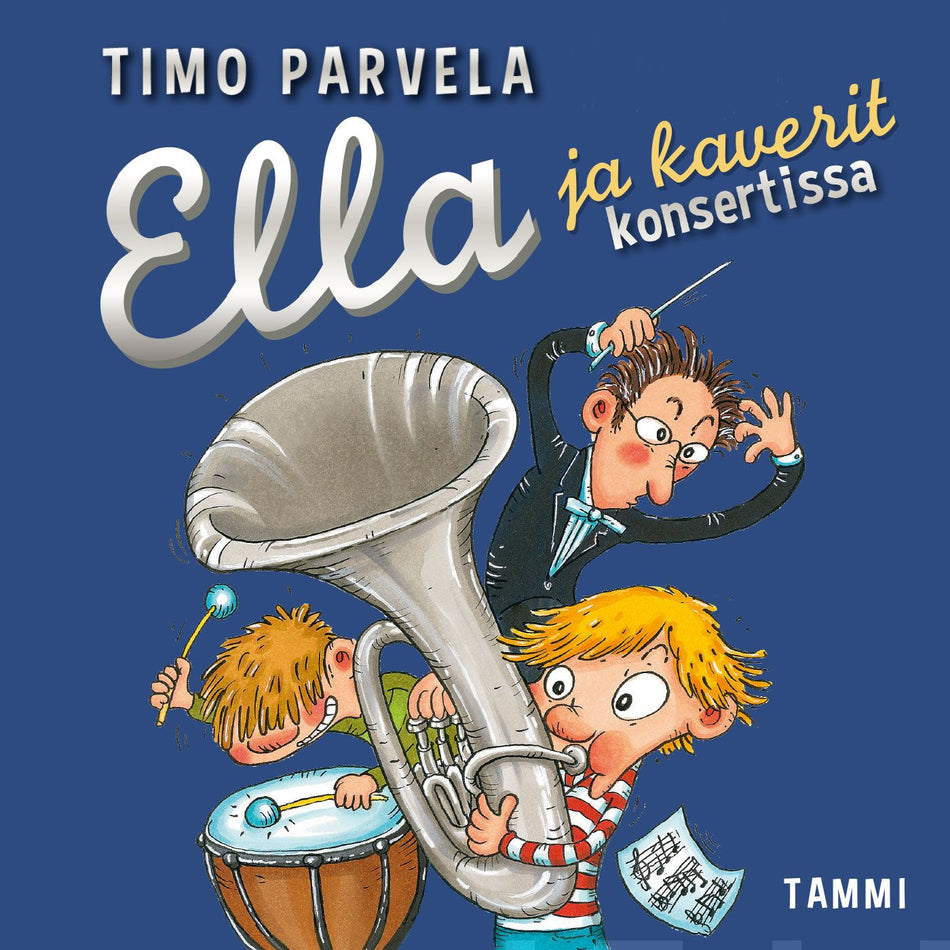 Valokuva kirjasta Timo Parvela Ella ja kaverit konsertissa (cd), kuuluu tuoteryhmään Äänikirjat.