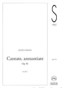 Valokuva kirjasta  Cantate, annuntiate, Op. 61, kuuluu tuoteryhmään Musiikki.
