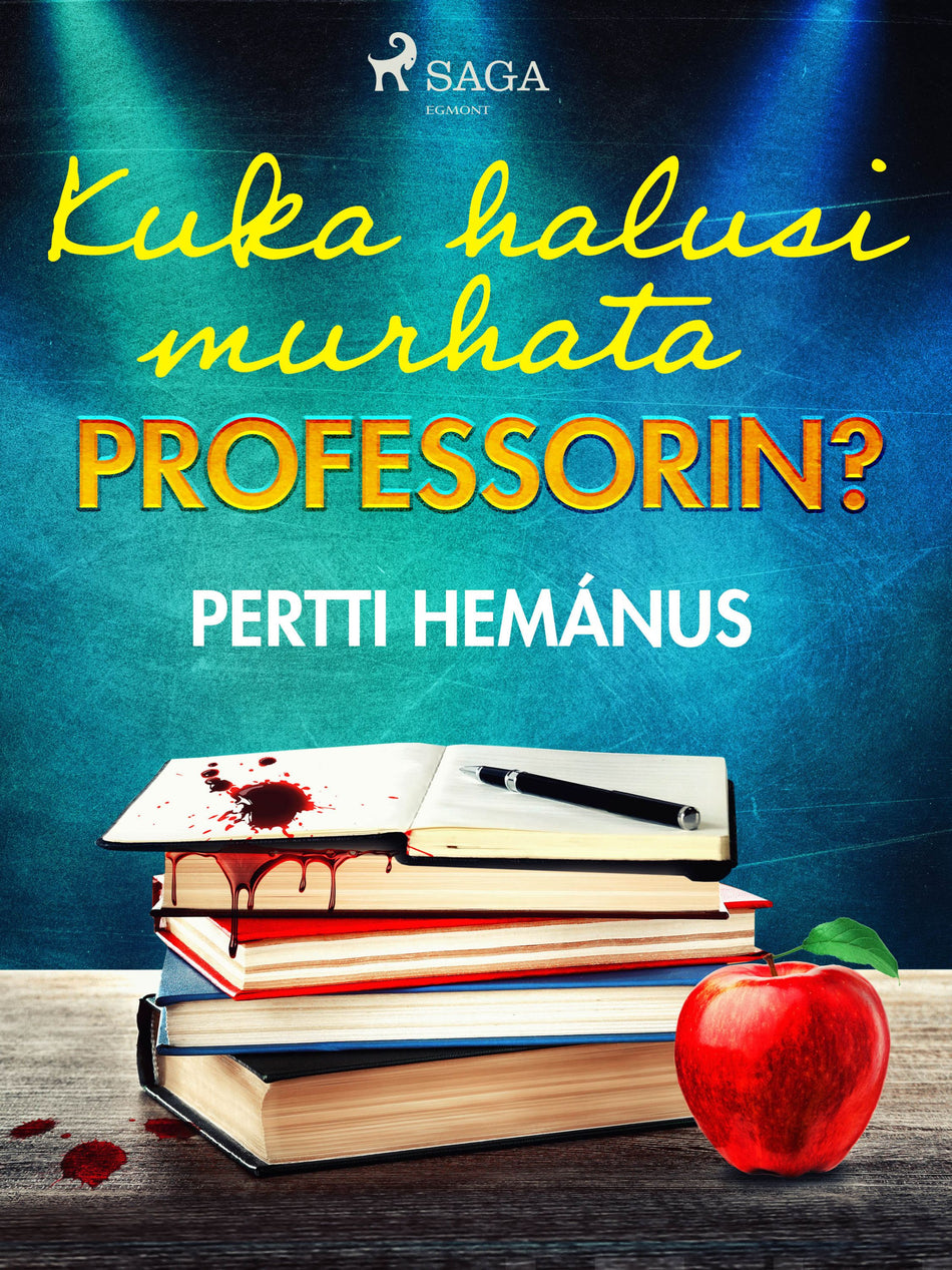 Valokuva kirjasta Pertti Hemánus Kuka halusi murhata professorin?, kuuluu tuoteryhmään E-kirjat kauno.