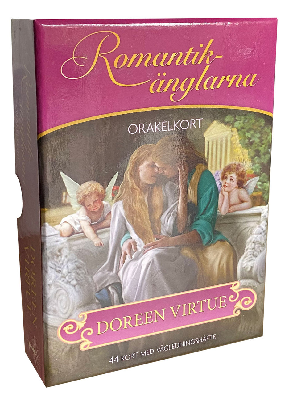 Valokuva kirjasta Doreen Virtue Romantikänglarna orakelkort, kuuluu tuoteryhmään Ruots harrasteet taide.