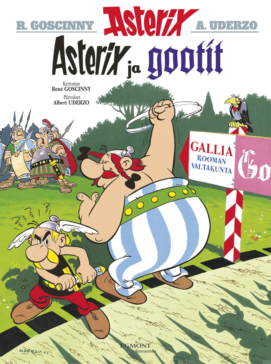 Valokuva kirjasta René Goscinny Asterix 3: Asterix ja gootit, kuuluu tuoteryhmään Nuorten romaanit.
