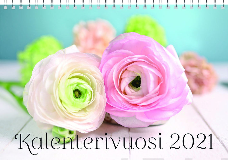 Valokuva tuotteesta Kalenterivuosi 2021, kuuluu tuoteryhmään Seinäkalenterit.
