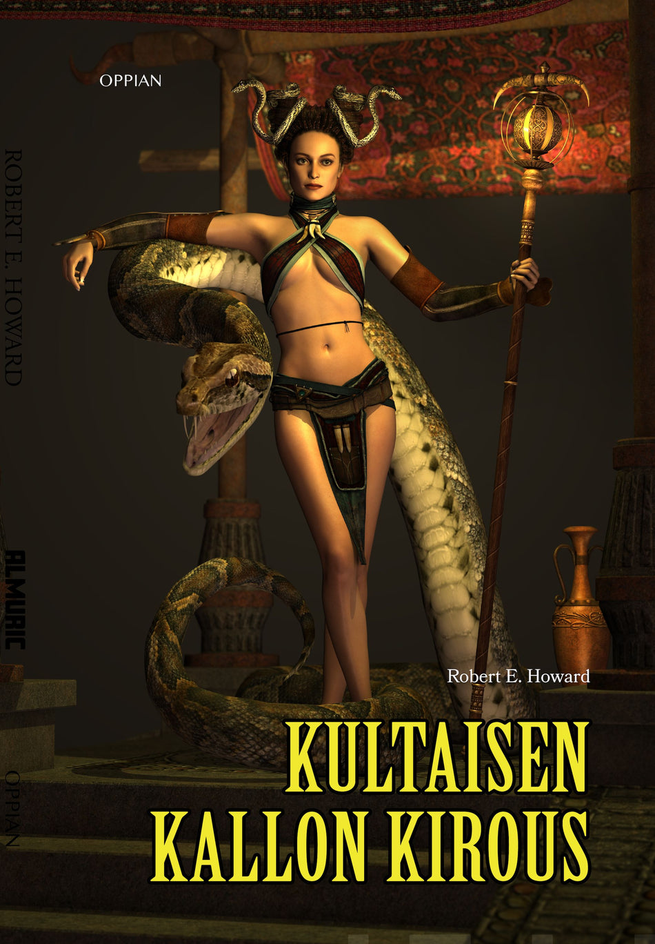Valokuva kirjasta Robert E. Howard Kultaisen kallon kirous, kuuluu tuoteryhmään Muut kaunokirjat.