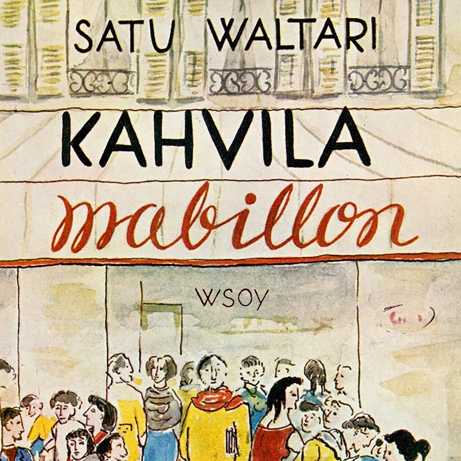 Valokuva kirjasta Satu Waltari Kahvila Mabillon, kuuluu tuoteryhmään Äänikirjat kauno.