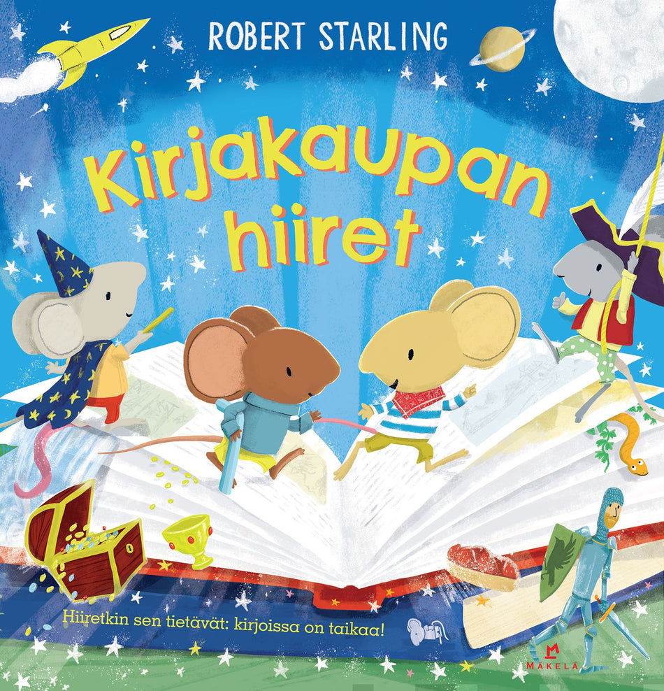 Valokuva kirjasta Robert Starling Kirjakaupan hiiret, kuuluu tuoteryhmään Lasten kuvakirjat.
