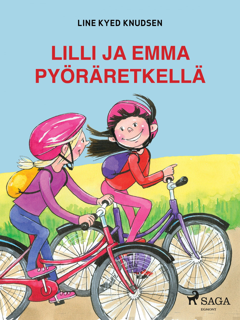 Valokuva kirjasta Line Kyed Knudsen Lilli ja Emma pyöräretkellä, kuuluu tuoteryhmään E-kirjat lapset ja nuoret.