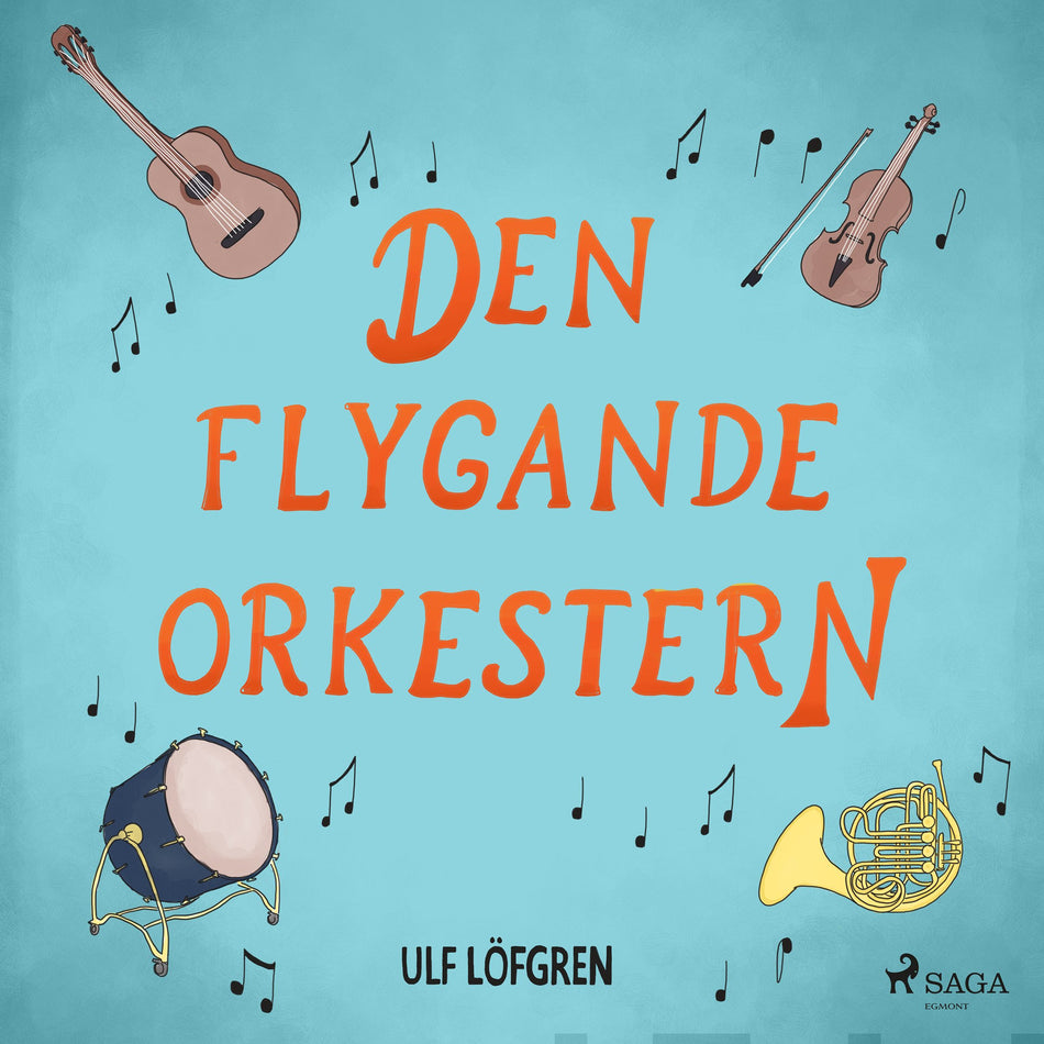 Valokuva kirjasta Ulf Löfgren Den flygande orkestern, kuuluu tuoteryhmään E-kirjat lapset ja nuoret.