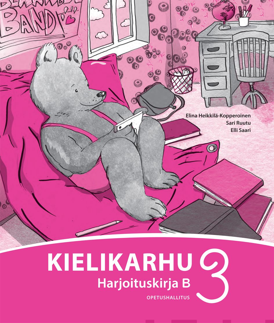 Valokuva kirjasta Elina Heikkilä-Kopperoinen / Sari Ruutu / Elli Saari Kielikarhu 3 Harjoituskirja B, kuuluu tuoteryhmään P-kirjat.