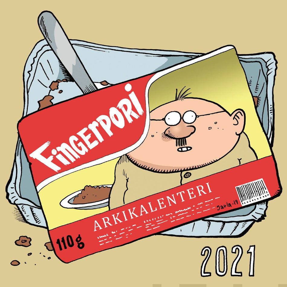 Valokuva tuotteesta Fingerpori 2021 Arkirutiinit, kuuluu tuoteryhmään Seinäkalenterit.