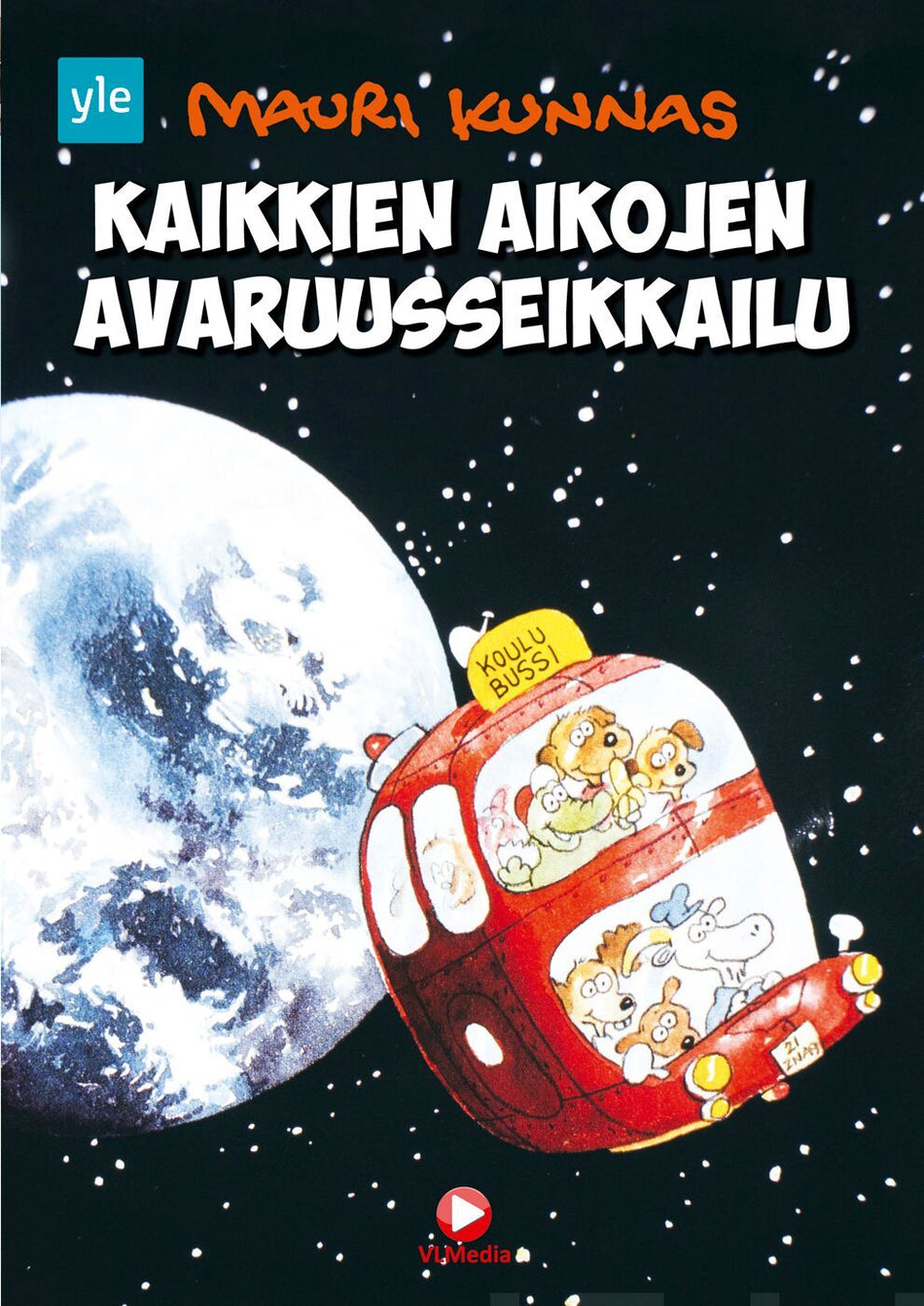 Valokuva kirjasta Mauri Kunnas / Tarja Kunnas Kaikkien aikojen avaruusseikkailu DVD, kuuluu tuoteryhmään Äänikirjat.