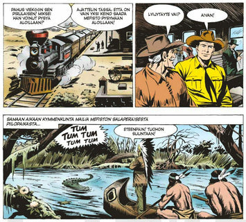 Tex Willer Kirjasto 44: Murhenäytelmä viidakossa