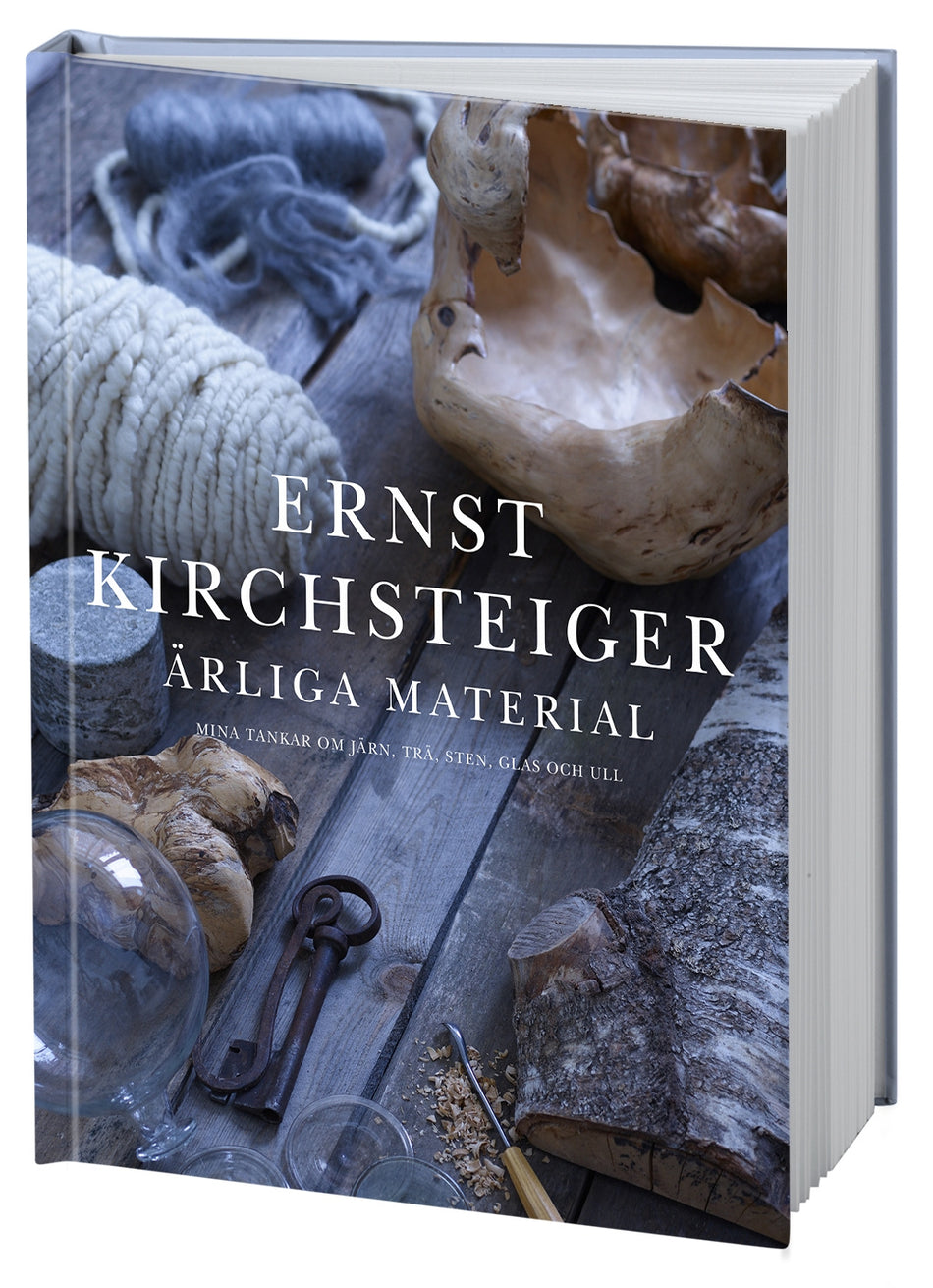 Valokuva kirjasta Ernst Kirchsteiger / Åsa Ottosson Ärliga material : mina tankar om järn, trä, sten, glas och ull, kuuluu tuoteryhmään Ruots harrasteet taide.
