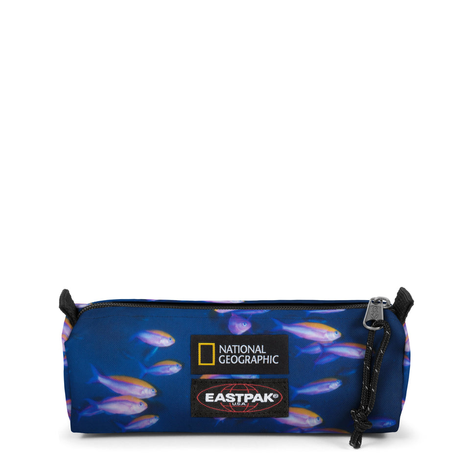 Valokuva tuotteesta Penaali Eastpak Benchmark single National Geographic Fish, kuuluu tuoteryhmään Kynäkotelot.