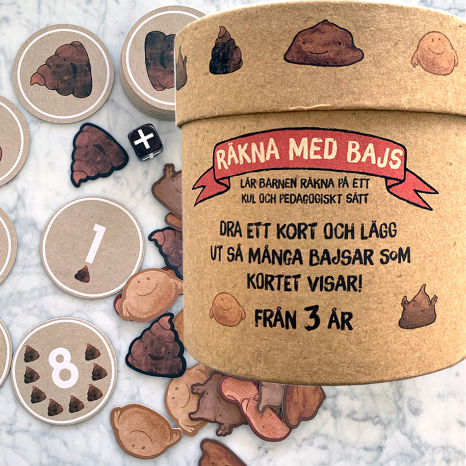 Valokuva kirjasta  Räkna med bajs, kuuluu tuoteryhmään Ruots harrasteet taide.