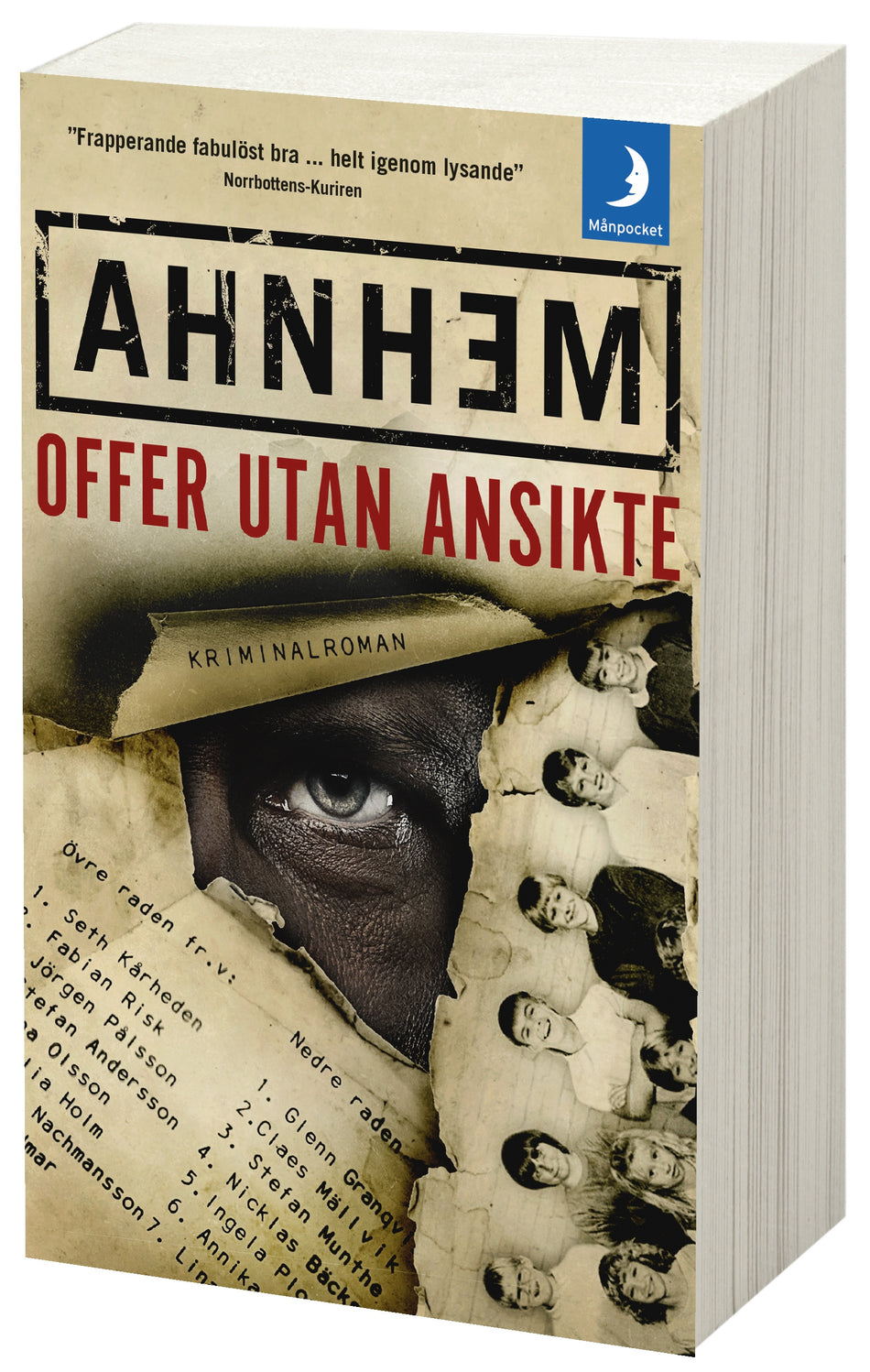 Valokuva kirjasta Stefan Ahnhem Offer utan ansikte, kuuluu tuoteryhmään Ruots kaunokirjat.