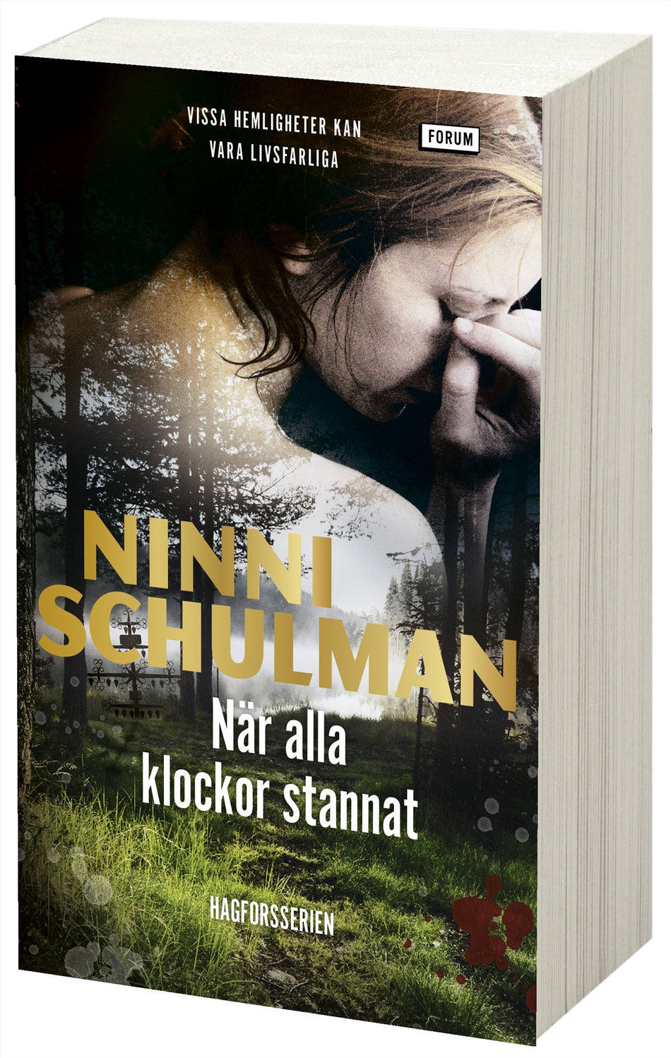 Valokuva kirjasta Ninni Schulman När alla klockor stannat, kuuluu tuoteryhmään Ruots kaunokirjat.