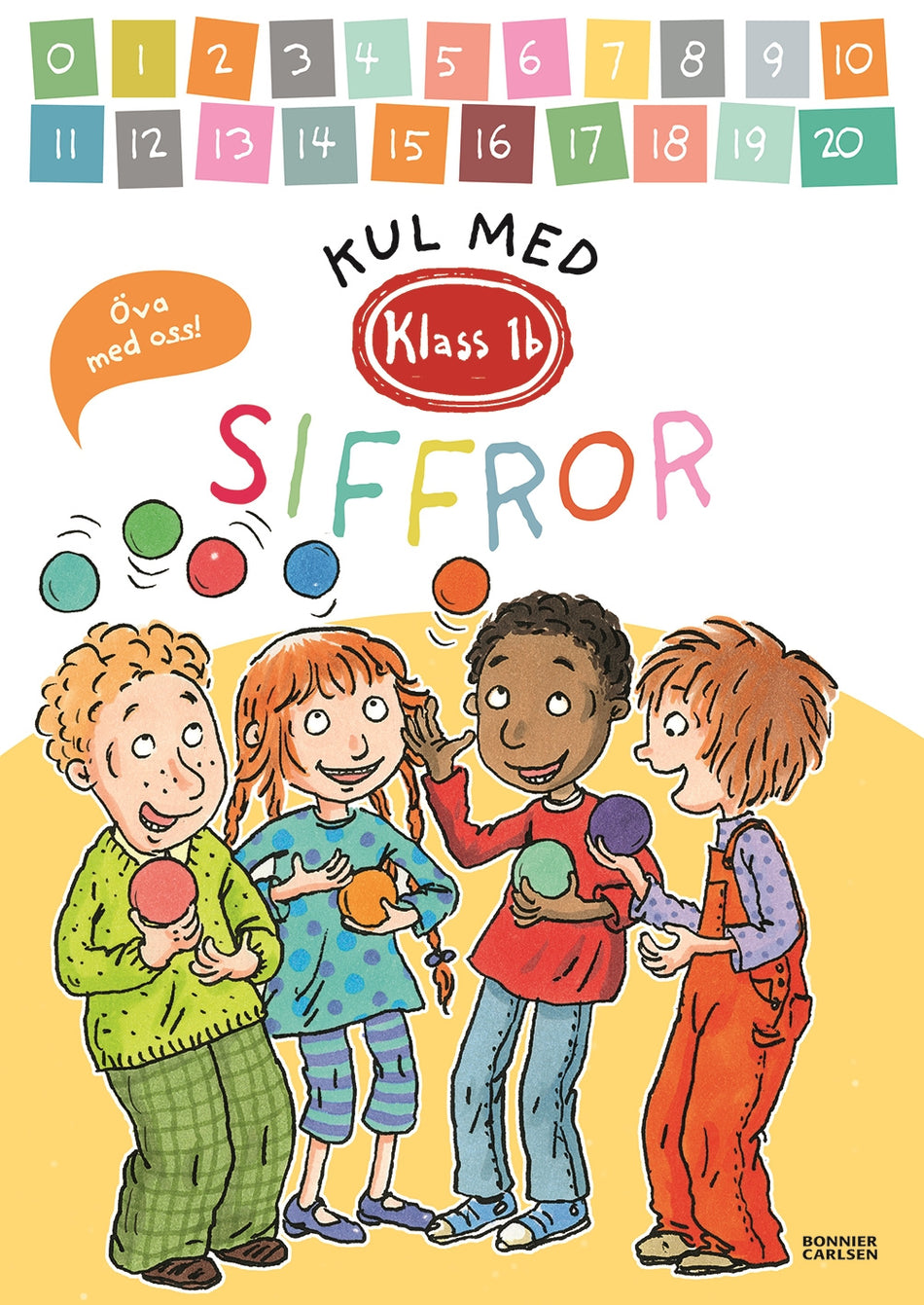 Valokuva kirjasta Helena Bross Kul med siffror, kuuluu tuoteryhmään Ruots lapset nuoret ja sarjakuvat.