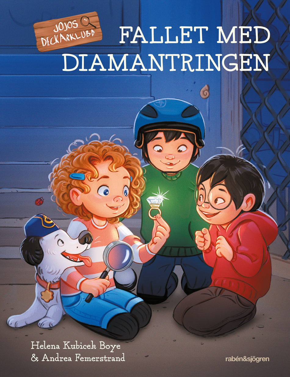 Valokuva kirjasta Helena Kubicek Boye / Andrea Femerstrand Fallet med diamantringen, kuuluu tuoteryhmään Ruots lapset nuoret ja sarjakuvat.