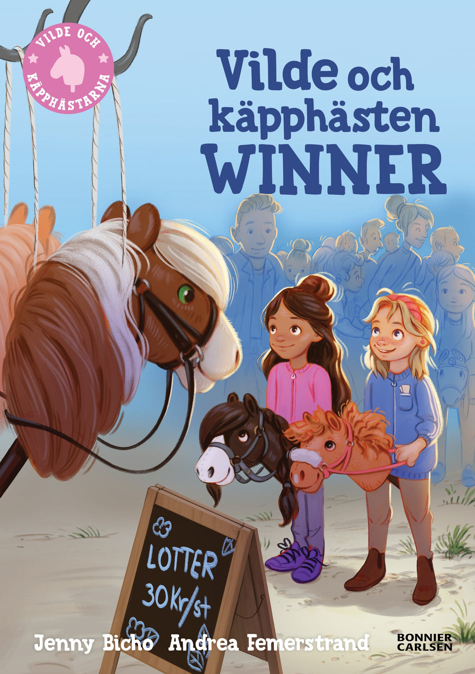 Valokuva kirjasta Jenny Bicho Vilde och käpphästen Winner, kuuluu tuoteryhmään Ruots lapset nuoret ja sarjakuvat.