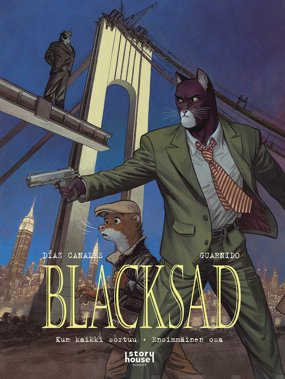 Valokuva kirjasta Juan Días Canales Blacksad 6: Kun kaikki sortuu - Ensimmäinen osa, kuuluu tuoteryhmään Sarjakuvat.