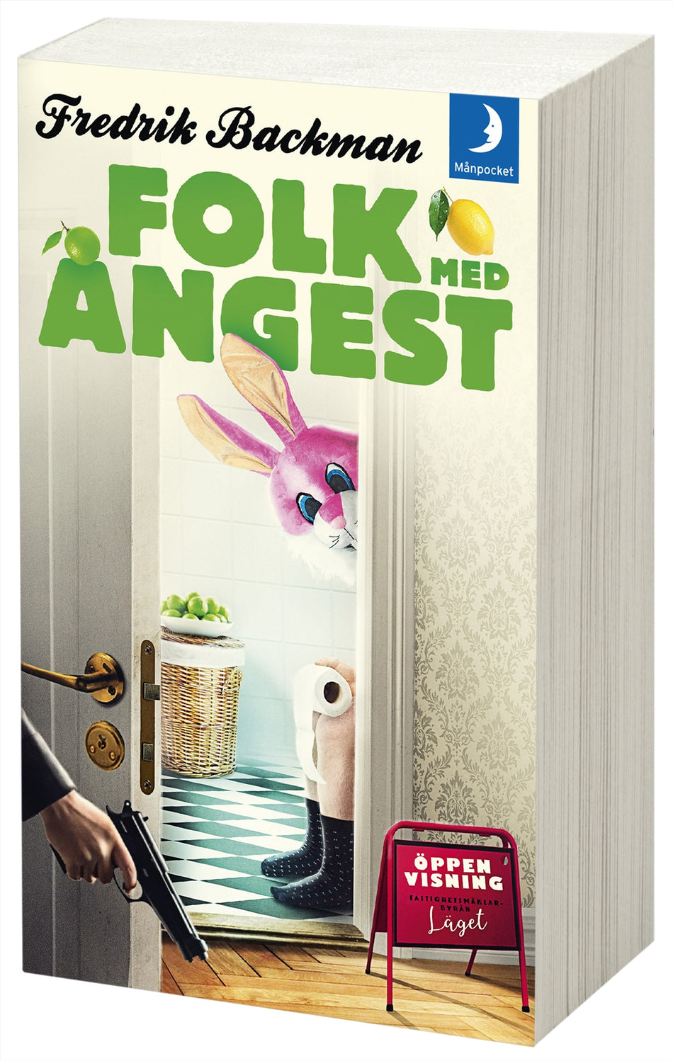 Valokuva kirjasta Fredrik Backman Folk med ångest, kuuluu tuoteryhmään Ruots kaunokirjat.