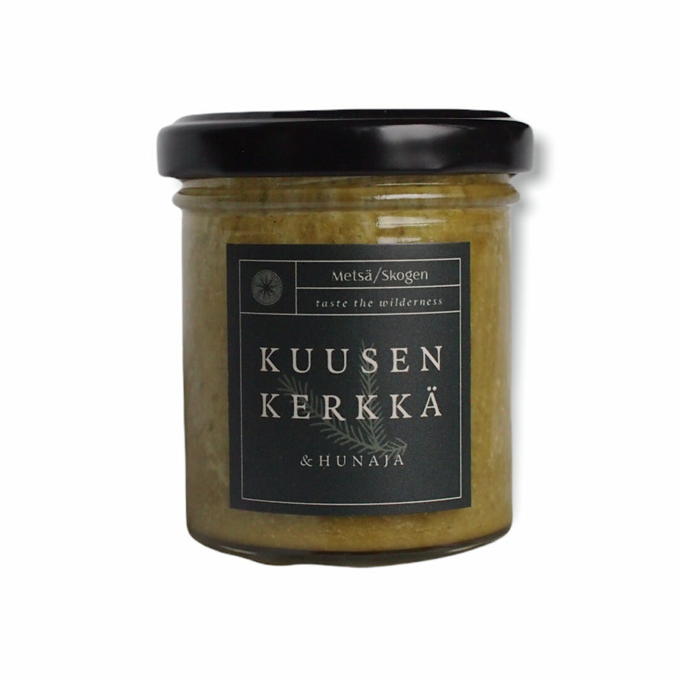 Valokuva tuotteesta Kuusenkerkkä &amp; hunaja Metsä/Skogen 120 g, kuuluu tuoteryhmään Ravintolisät ja elintarvikkeet.