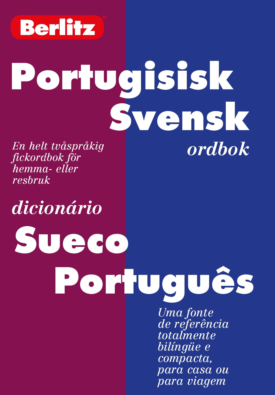 Valokuva kirjasta  Portugisisk-svensk / Svensk portugisisk fickordbok, kuuluu tuoteryhmään Ruots muu tieto.