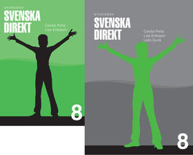 Valokuva kirjasta Cecilia Peña / Lisa Eriksson / Laila M Guvå Svenska Direkt 8 Elevpaket, kuuluu tuoteryhmään Ruots muu tieto.