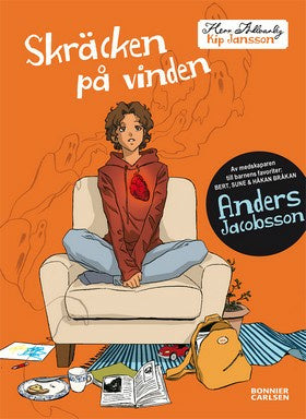 Valokuva kirjasta Anders Jacobsson Skräcken på vinden, kuuluu tuoteryhmään Ruots lapset nuoret ja sarjakuvat.