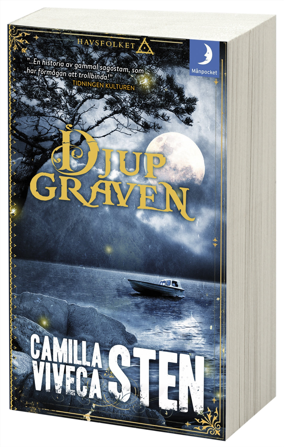 Valokuva kirjasta Camilla Sten / Viveca Sten Djupgraven, kuuluu tuoteryhmään Ruots lapset nuoret ja sarjakuvat.