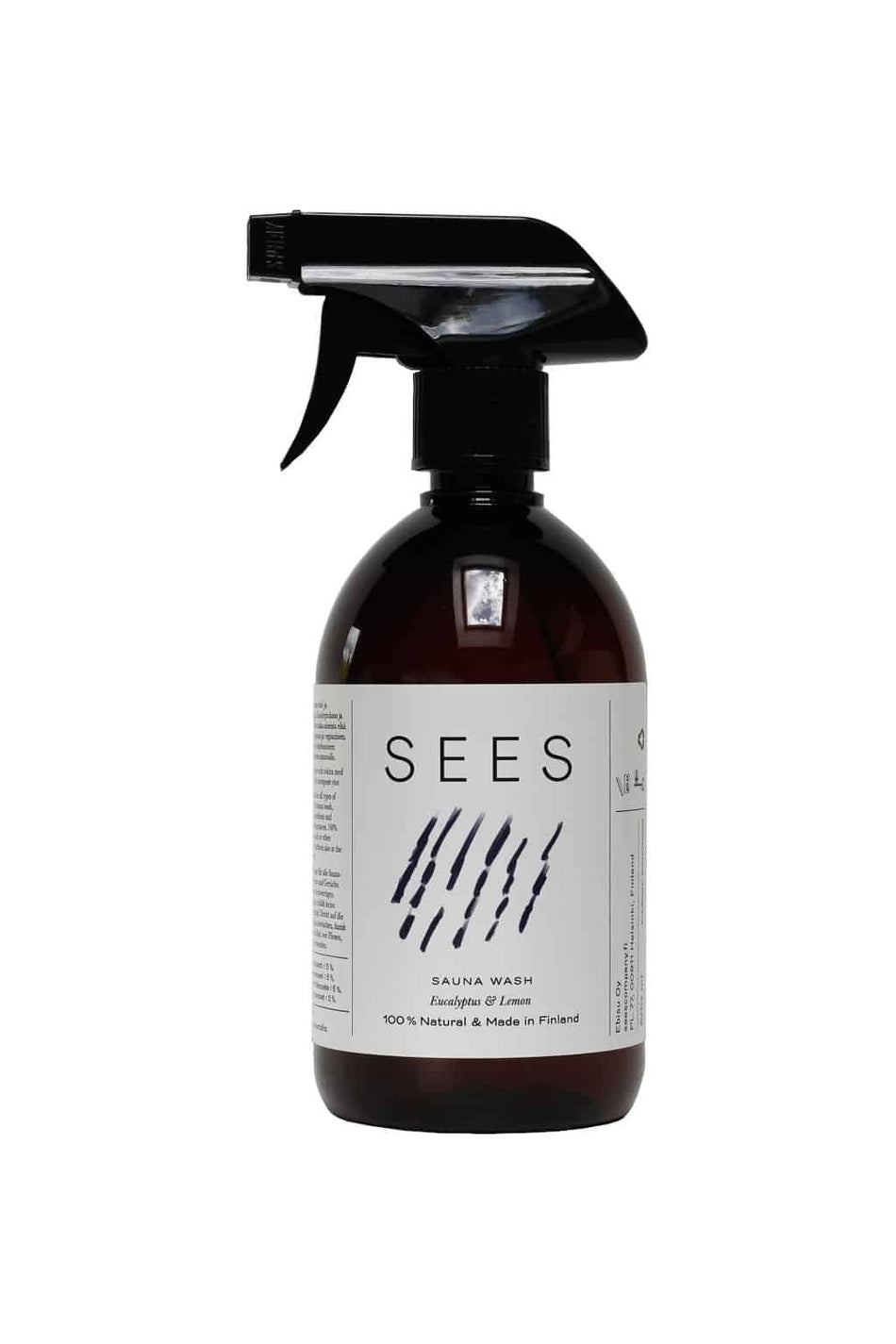 Valokuva tuotteesta Saunapesu Sees No. 1 Eucalyptus &amp; sitruuna 500 ml, kuuluu tuoteryhmään Kodin puhdistusaineet.