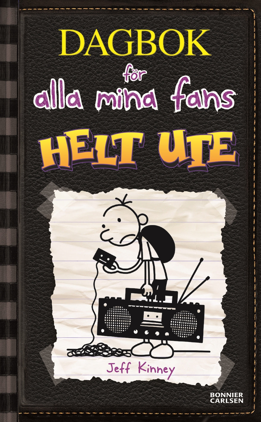 Valokuva kirjasta Jeff Kinney Helt ute, kuuluu tuoteryhmään Ruots lapset nuoret ja sarjakuvat.