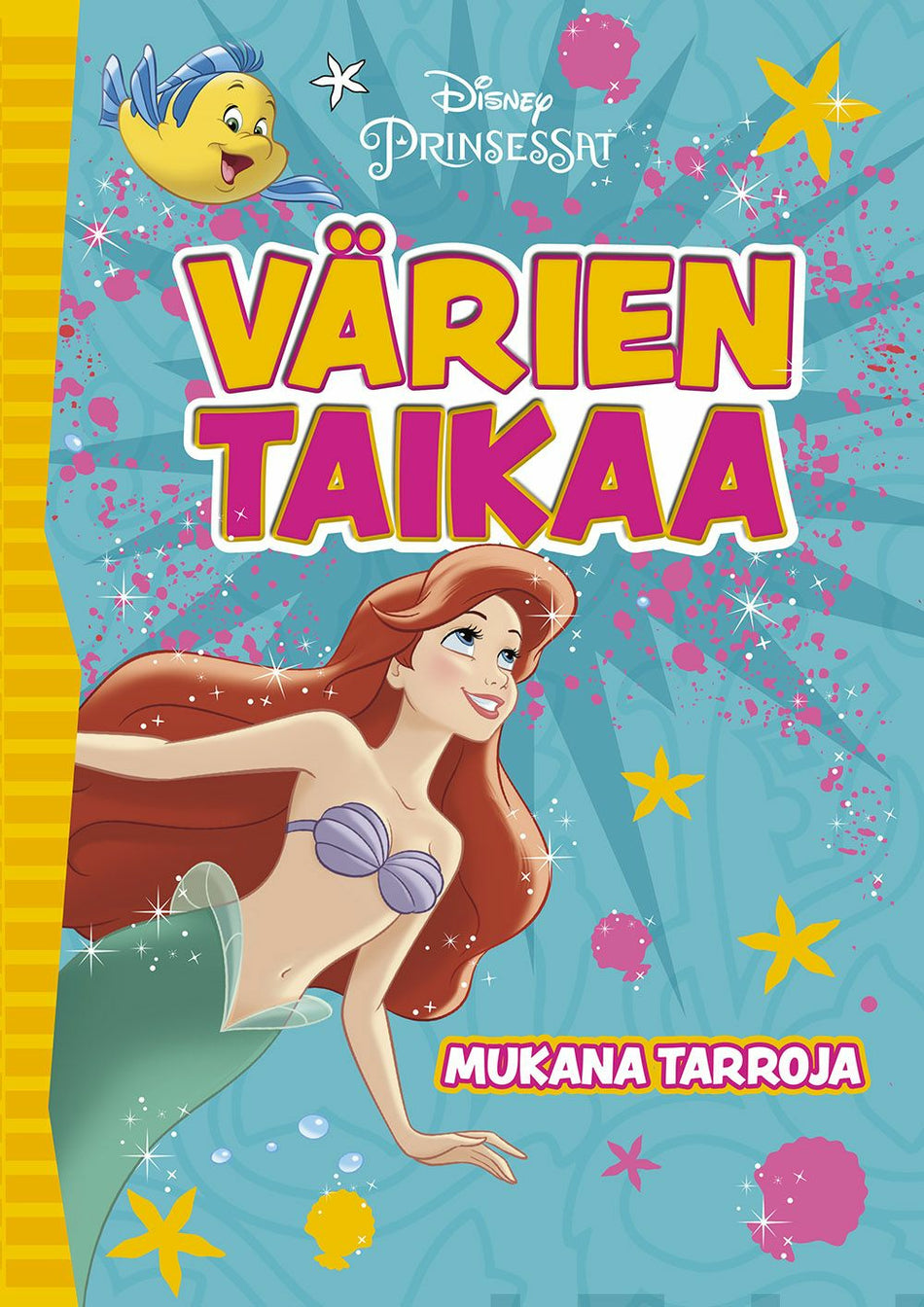 Valokuva kirjasta  Disney Prinsessat Värien taikaa, kuuluu tuoteryhmään Väritys-puuhakirjat.
