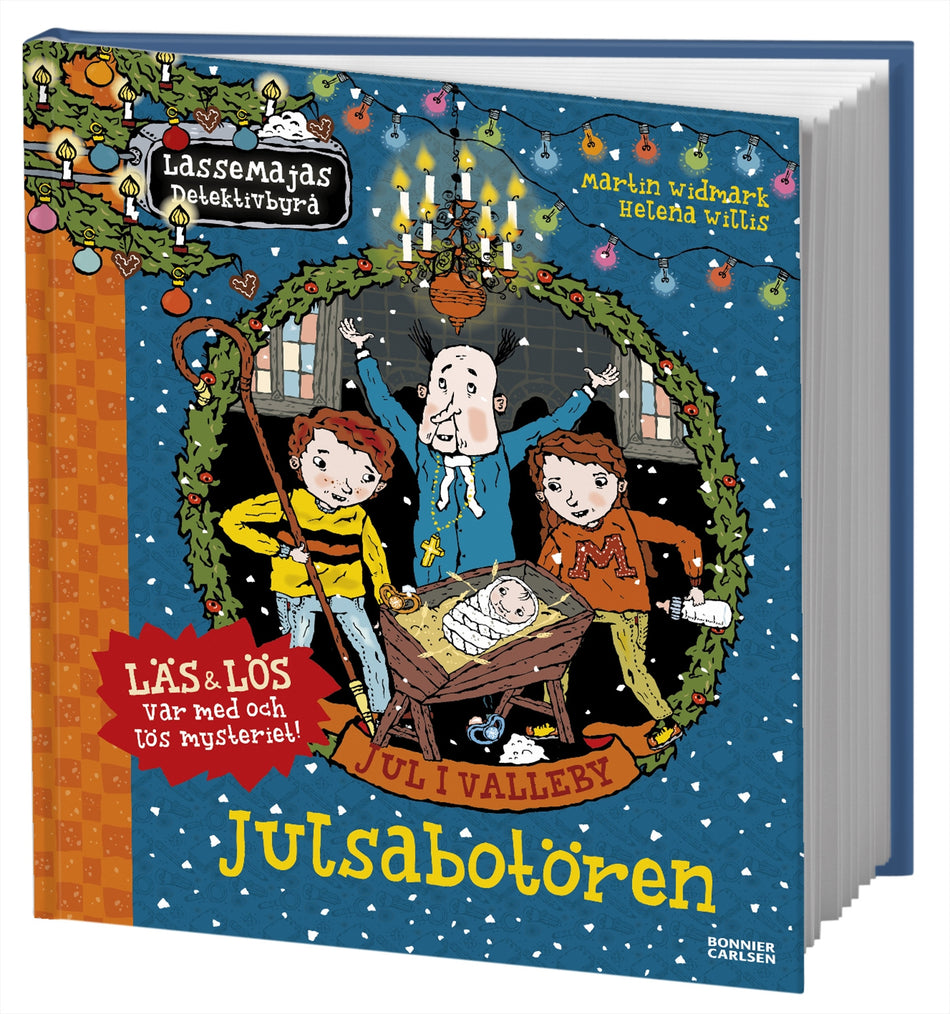 Valokuva kirjasta Martin Widmark Jul i Valleby. Julsabotören, kuuluu tuoteryhmään Ruots lapset nuoret ja sarjakuvat.