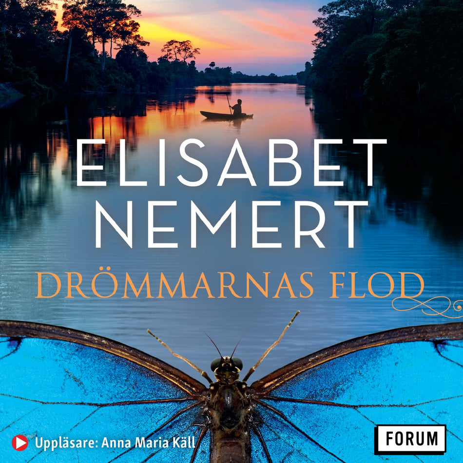 Valokuva kirjasta Elisabet Nemert Drömmarnas flod, kuuluu tuoteryhmään Ruots kaunokirjat.