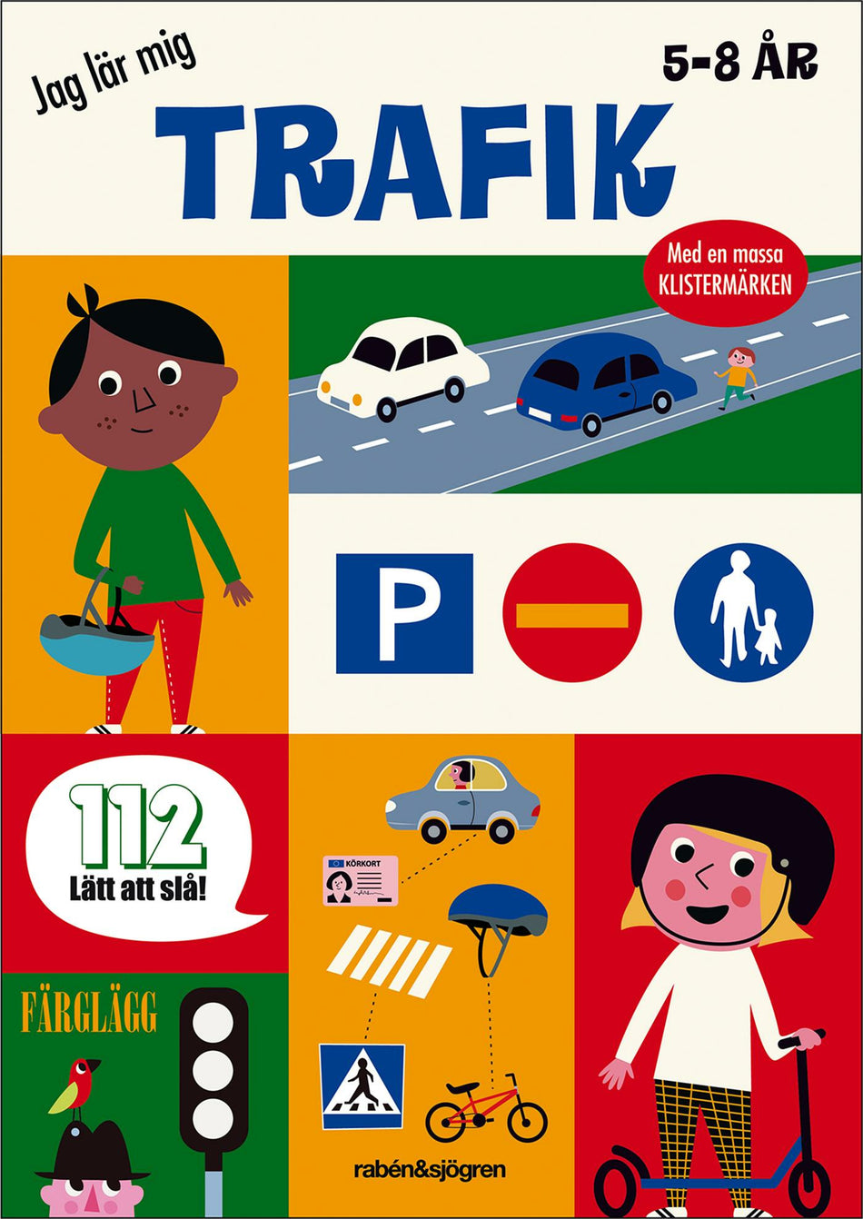Valokuva kirjasta Ingela P Arrhenius / Ingela P Arrhenius Jag lär mig trafik, kuuluu tuoteryhmään Ruots lapset nuoret ja sarjakuvat.