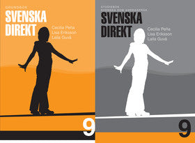 Valokuva kirjasta Cecilia Peña / Lisa Eriksson / Laila M Guvå Svenska Direkt 9 elevpaket SVA, kuuluu tuoteryhmään Ruots muu tieto.