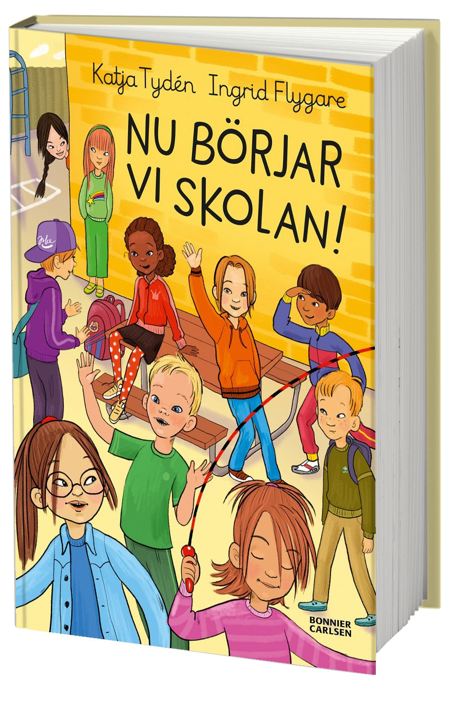 Valokuva kirjasta Katja Tydén Nu börjar vi skolan!, kuuluu tuoteryhmään Ruots lapset nuoret ja sarjakuvat.