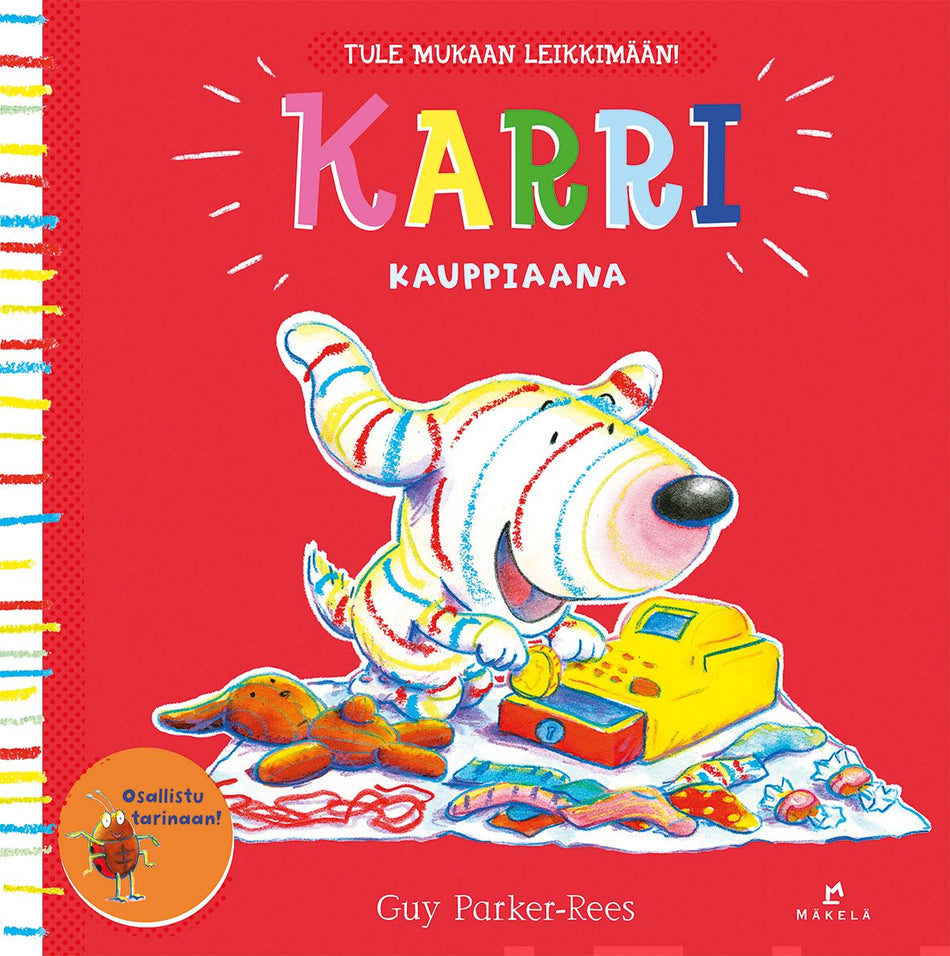Valokuva kirjasta Guy Parker-Rees Karri kauppiaana, kuuluu tuoteryhmään Lasten kuvakirjat.