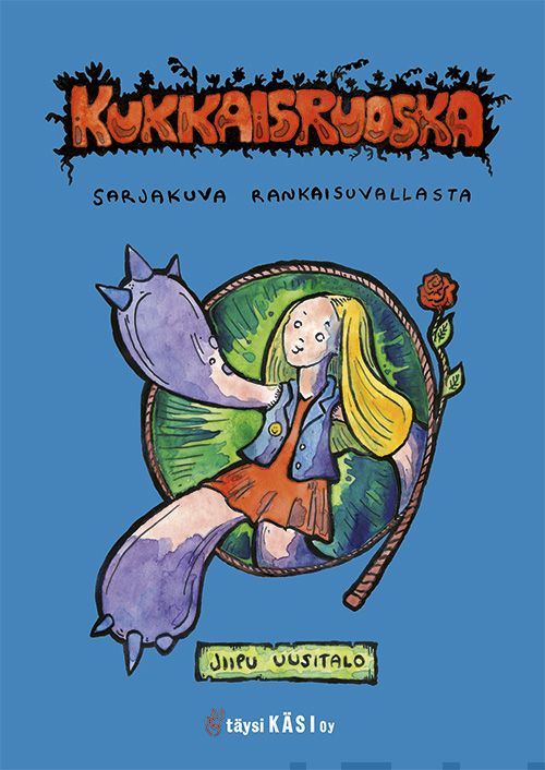 Valokuva kirjasta Jiipu Uusitalo Kukkaisruoska, kuuluu tuoteryhmään Sarjakuvat.
