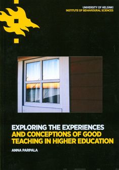 Valokuva kirjasta Anna Parpala Exploring the Experiences and Conceptions of Good Teaching in Higher Education, kuuluu tuoteryhmään Terveys kasvatus.