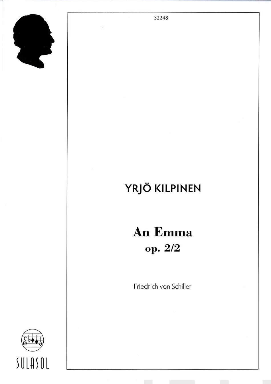 Valokuva kirjasta  Emma, Op 2/2, An, kuuluu tuoteryhmään Musiikki.