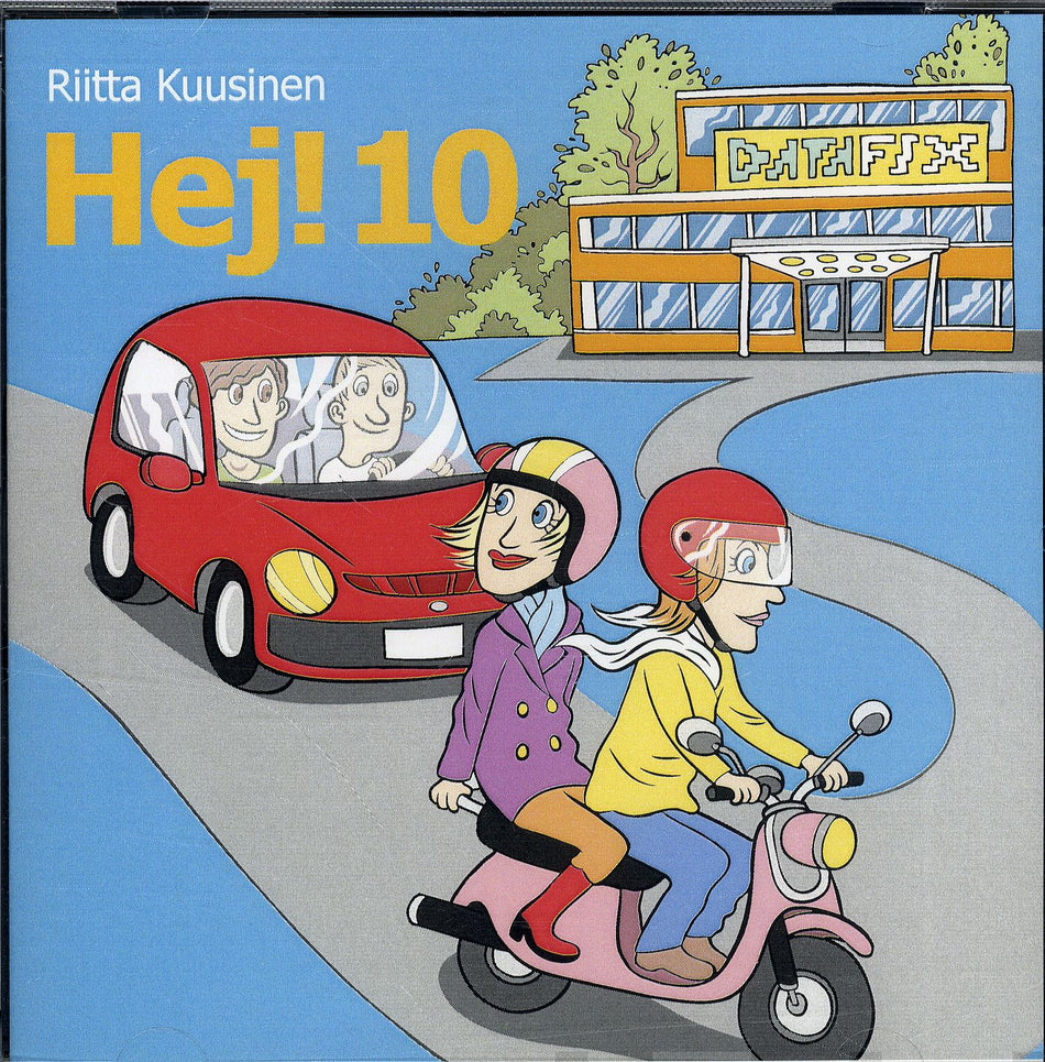 Valokuva kirjasta Riitta Kuusinen Hej! 10 (cd), kuuluu tuoteryhmään Äänioppikirjat.